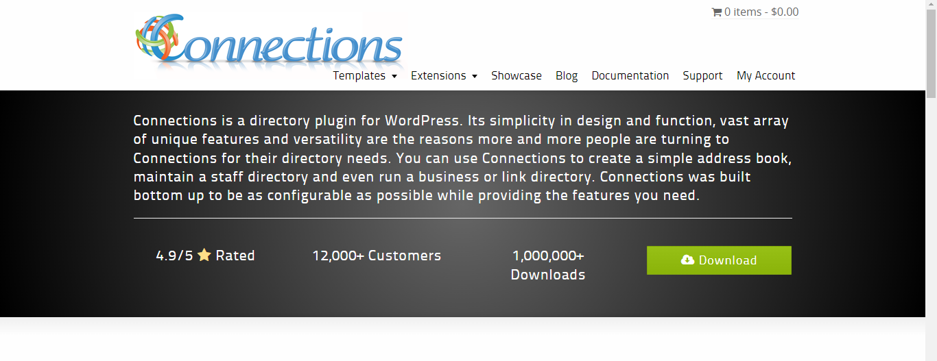 Connections business directory plugin