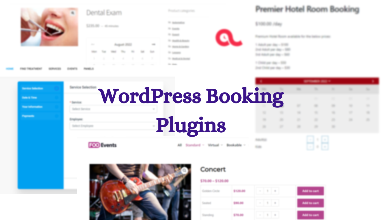 WordPress booking plugins