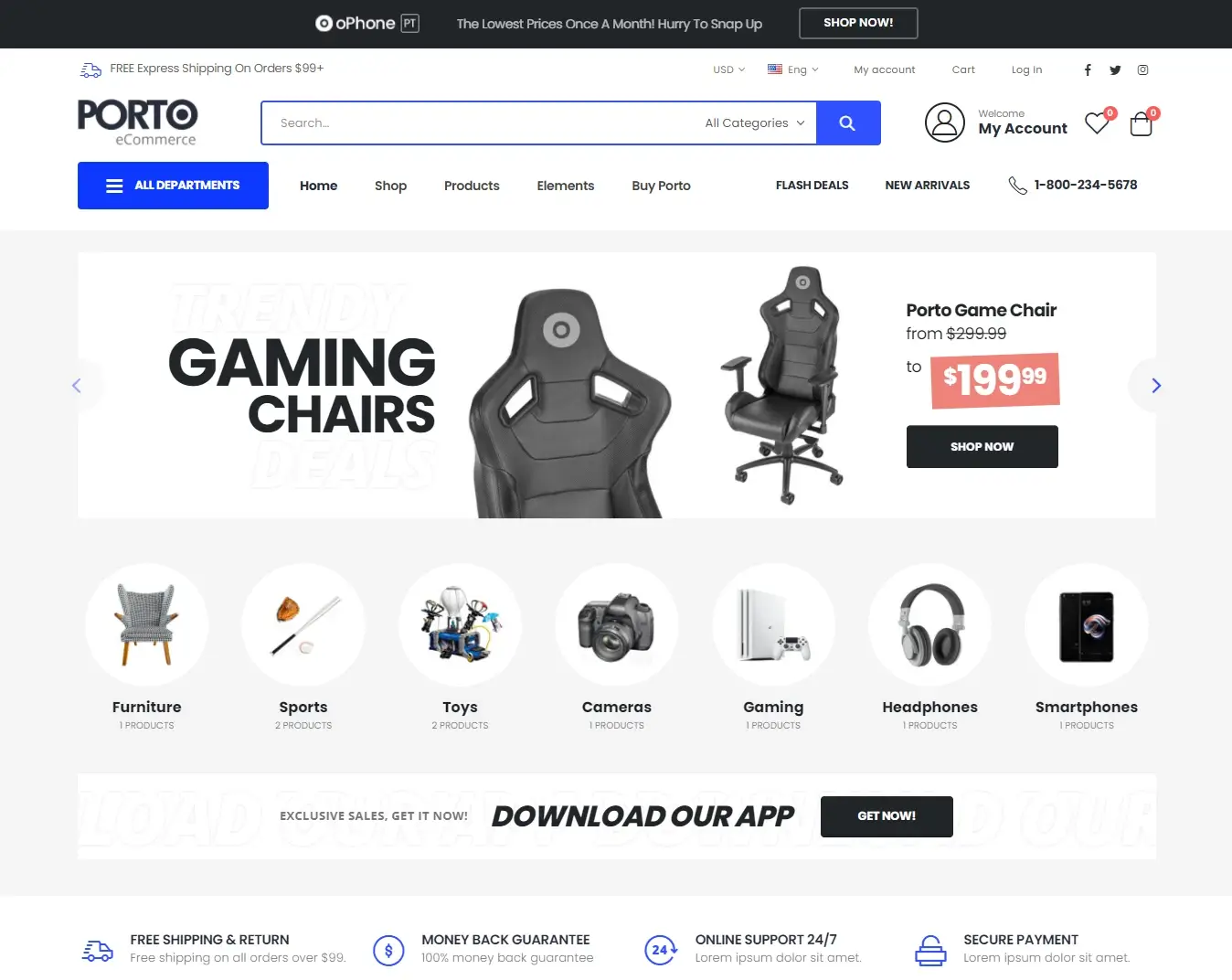 Porto WordPress eCommerce themes