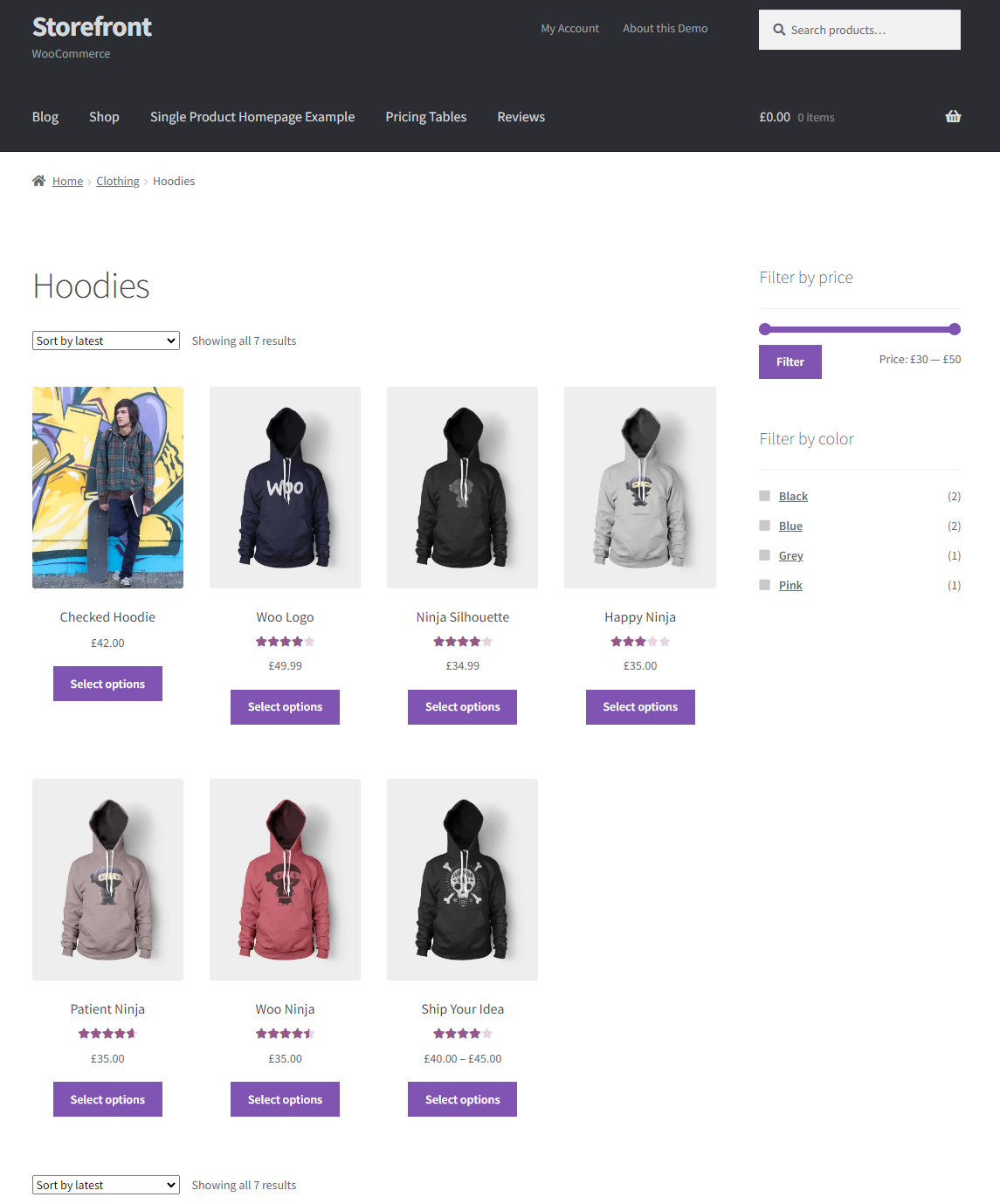 free woocommerce theme