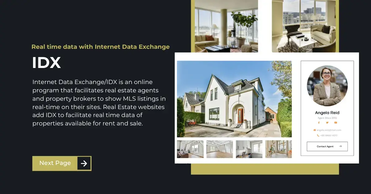 IDX real estate website