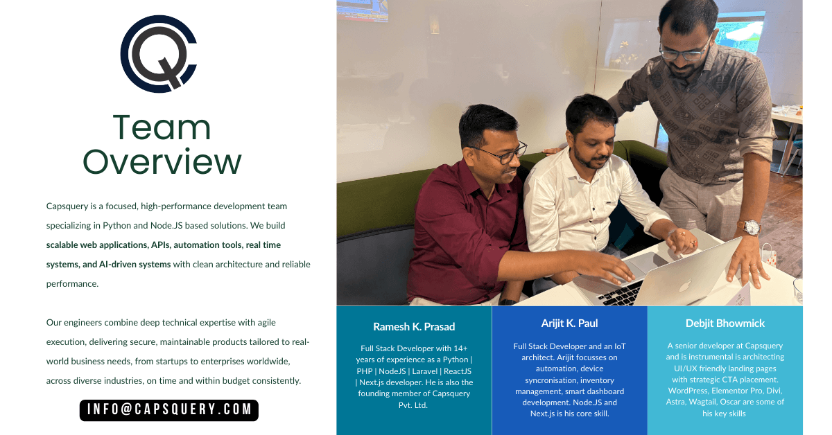 Backend development services Cupertino